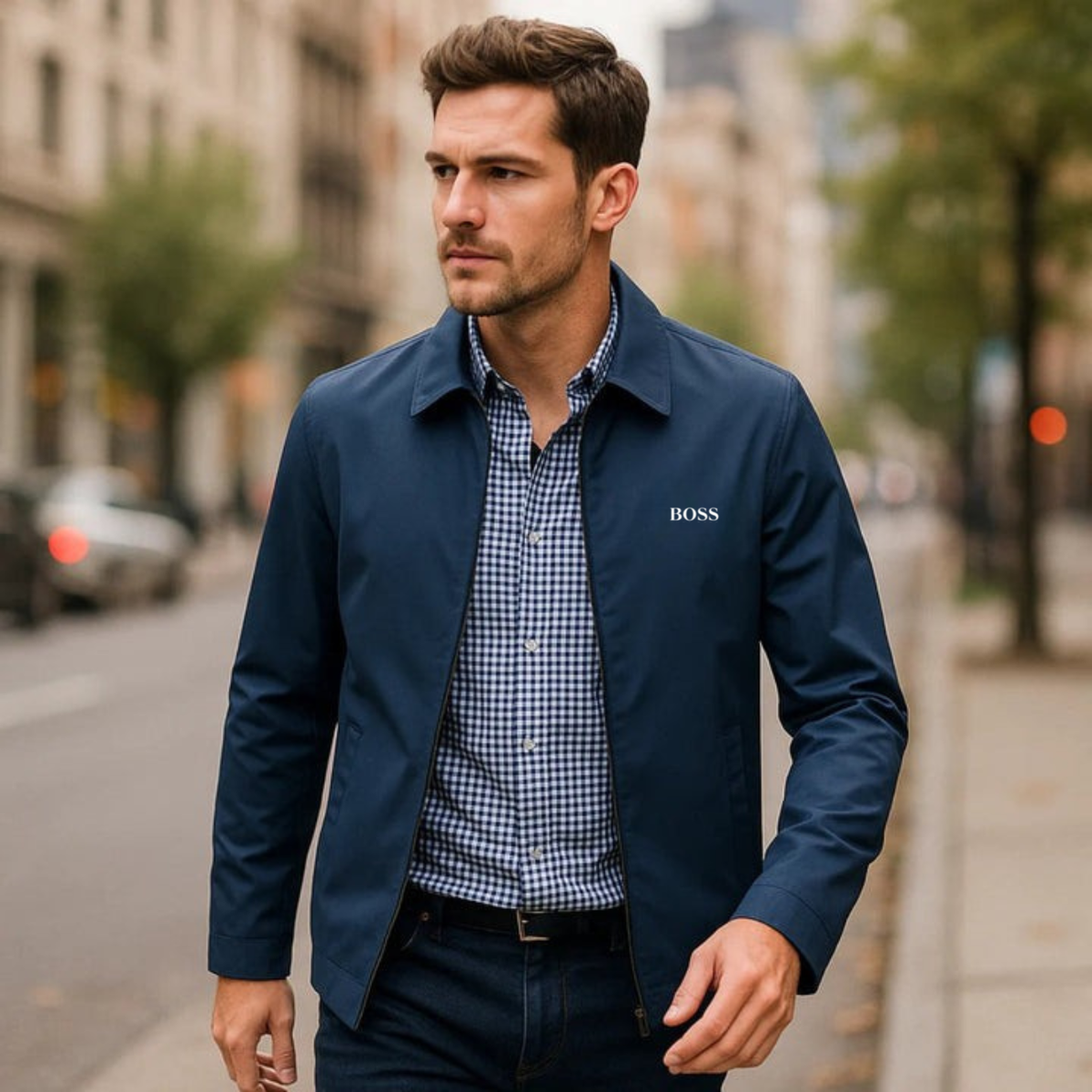 Elegant Jacket with Zip - CLEARANCE SALE