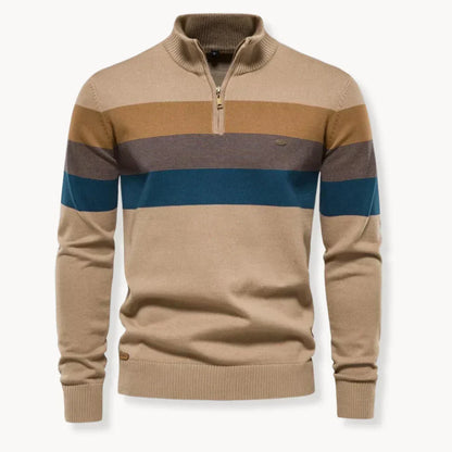BURK QUARTER ZIP SWEATER