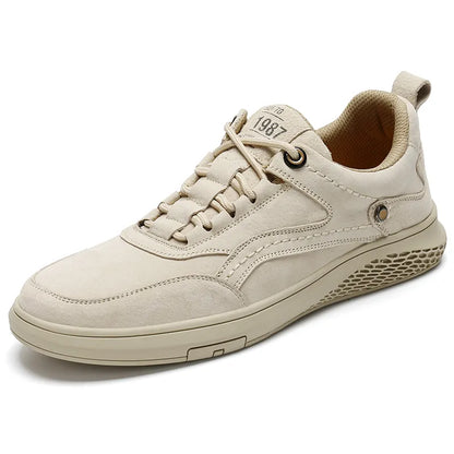 Valentio Genuine Suede Leather Sneaker