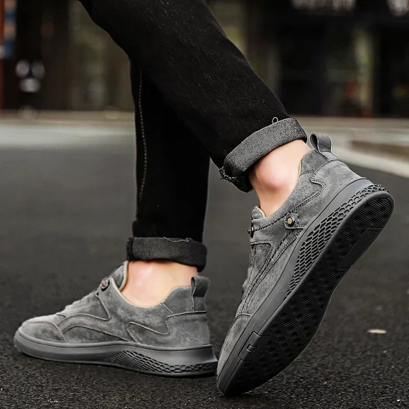 Valentio Genuine Suede Leather Sneaker