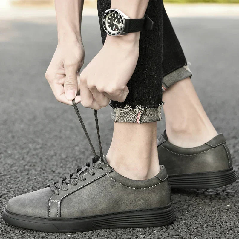 D'Amico Genuine Leather Sneaker
