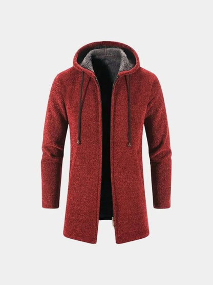 Lugano Knitted Hooded Winter Coat - Cross and Crown