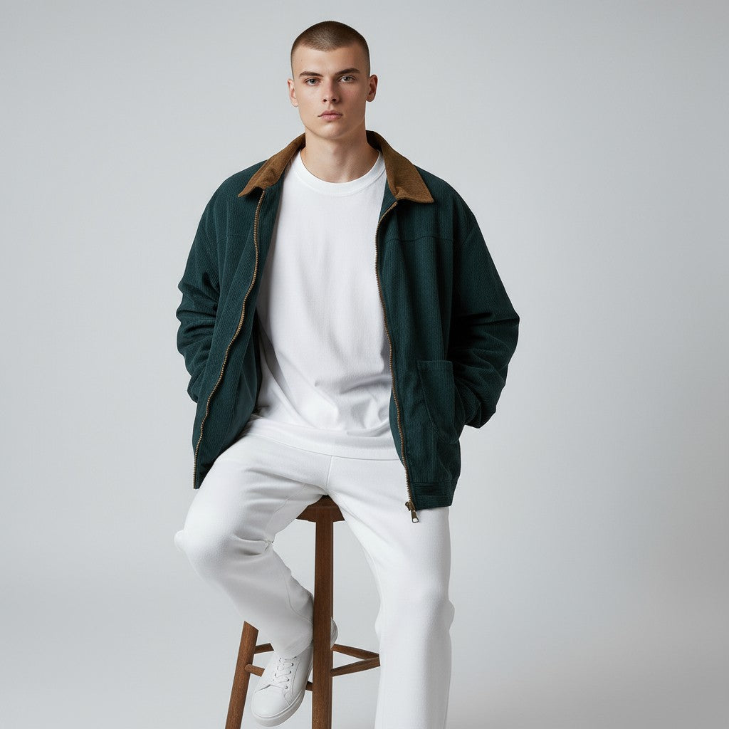 Enrico | Corduroy Cargo Jacket